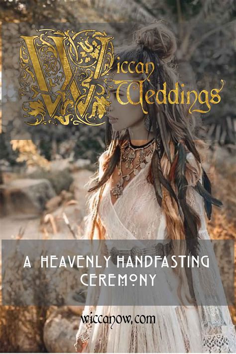 Witch wedding ceremony
